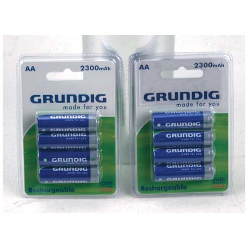 Grundig Batterijen AA Oplaadbaar 4 Stuks 2300mah Grundig Batterijen AA Oplaadbaar 4 Stuks 2300mah