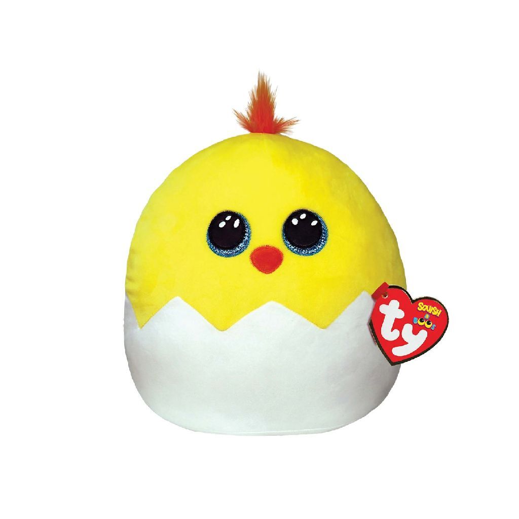TY Squish A Boo Popper Paaskuiken Knuffelkussen 23 cm TY Squish A Boo Popper Paaskuiken Knuffelkussen 23 cm