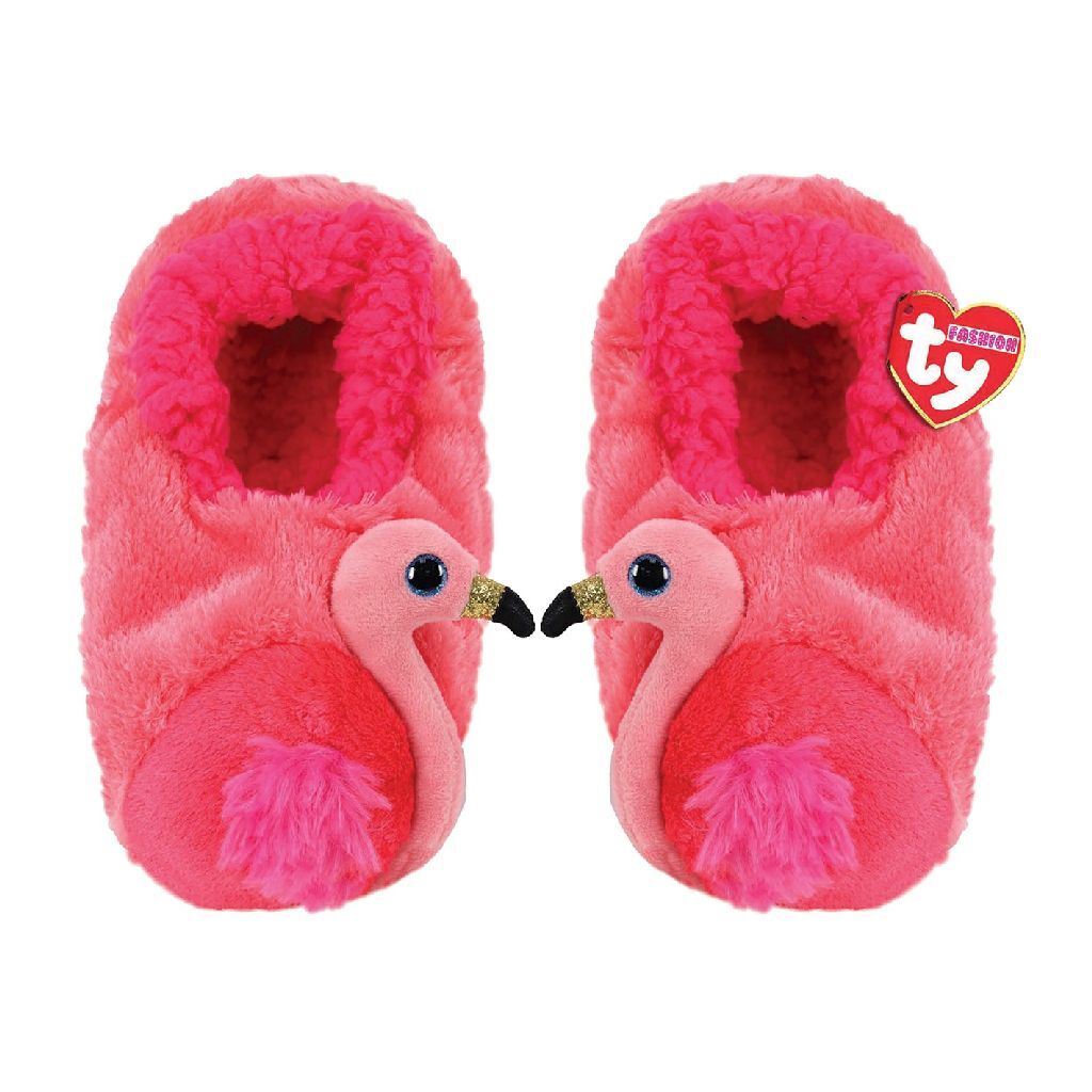TY Fashion Pantoffels Flamingo Gilda Maat 32-34 TY Fashion Pantoffels Flamingo Gilda Maat 32-34