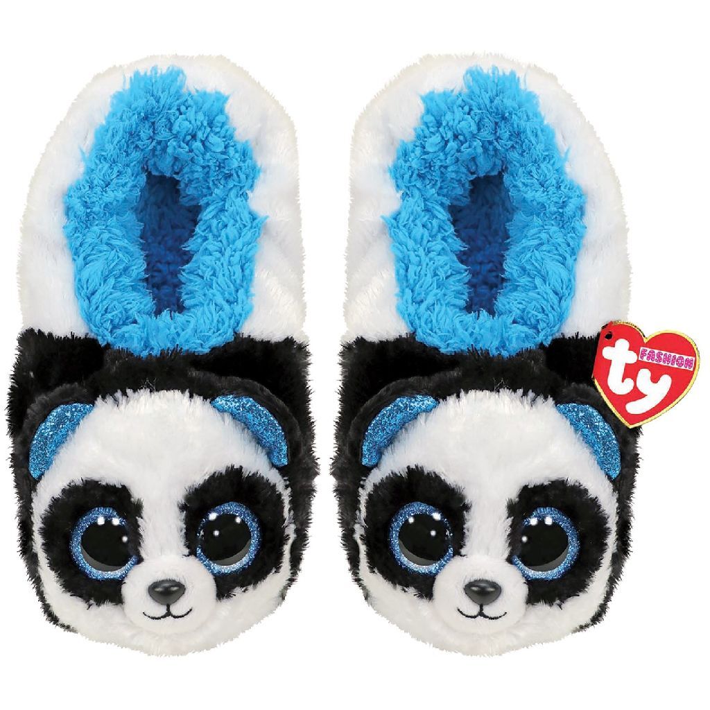 TY Fashion Pantoffels Panda Bamboo Maat 36-38 TY Fashion Pantoffels Panda Bamboo Maat 36-38