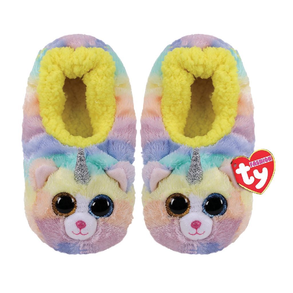 TY Fashion Pantoffels Kat Heather Maat 36-38 TY Fashion Pantoffels Kat Heather Maat 36-38