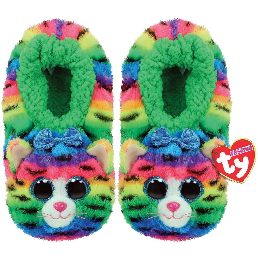 TY Fashion Pantoffels Tijger Tigerly Maat 36-38 TY Fashion Pantoffels Tijger Tigerly Maat 36-38