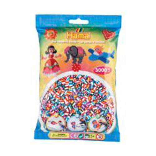 Hama Strijkkralen 3000 2 Kleurig Gemixed Hama Strijkkralen 3000 2 Kleurig Gemixed