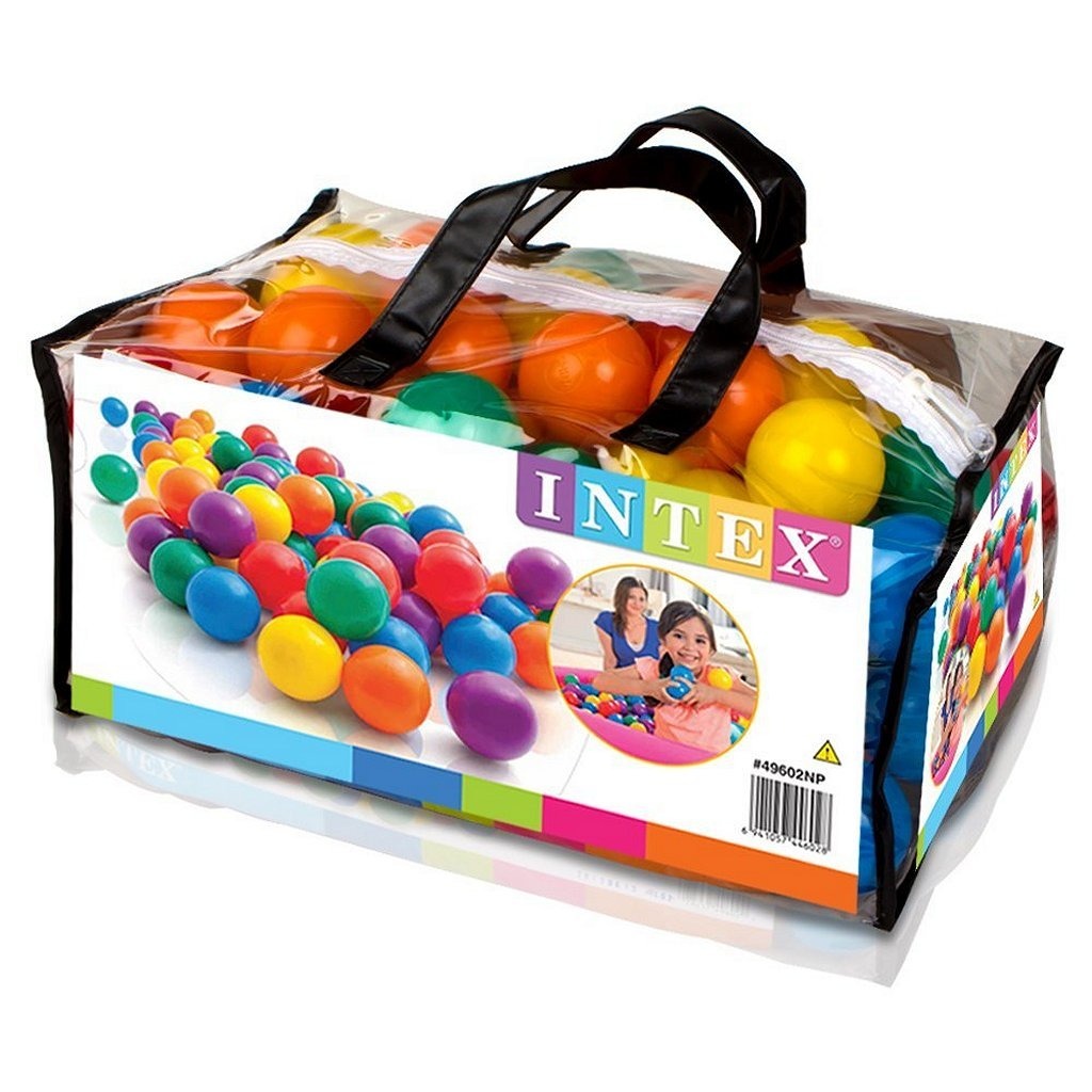 Intex 100 Ballen voor de Ballenbak 6,5cm Intex 100 Ballen voor de Ballenbak 6,5cm