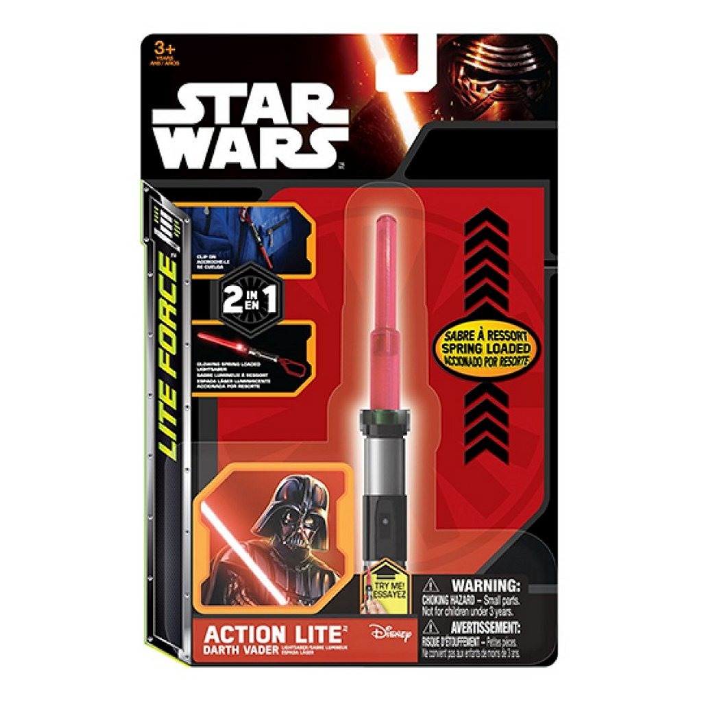 Disney Star Wars 2in1 Lite Force Sleutelhanger met Licht Assorti Disney Star Wars 2in1 Lite Force Sleutelhanger met Licht Assorti