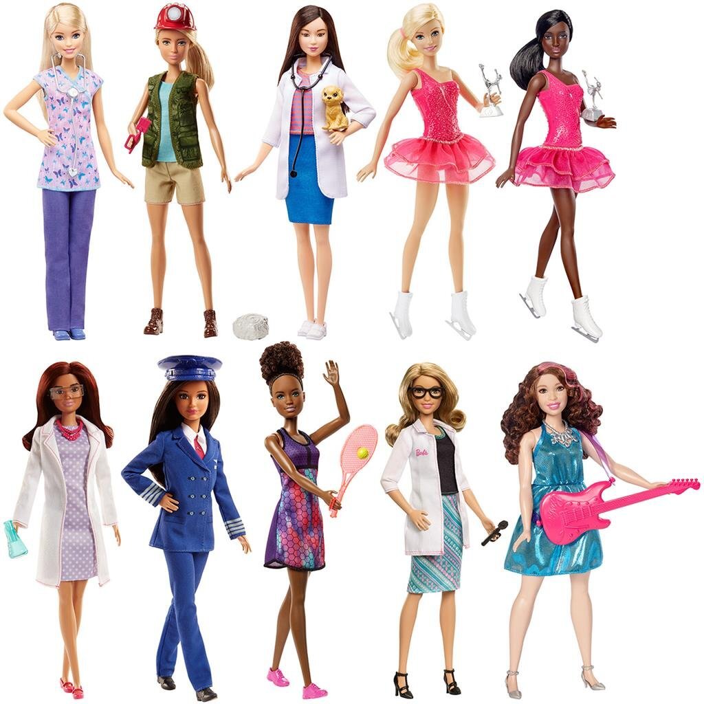 Barbie Beroep-Pop Assorti Barbie Beroep-Pop Assorti