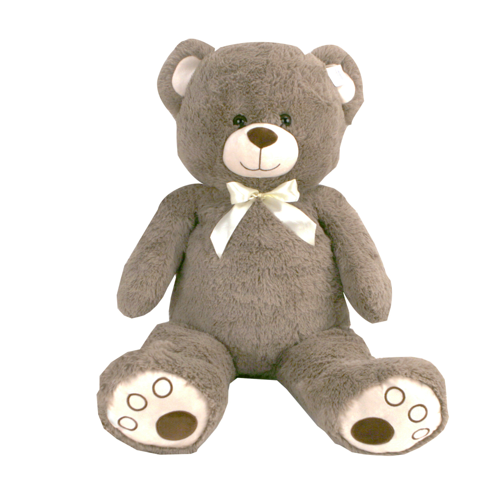 Pluchiez Pluche Knuffel Beer 100 cm Grijs Pluchiez Pluche Knuffel Beer 100 cm Grijs