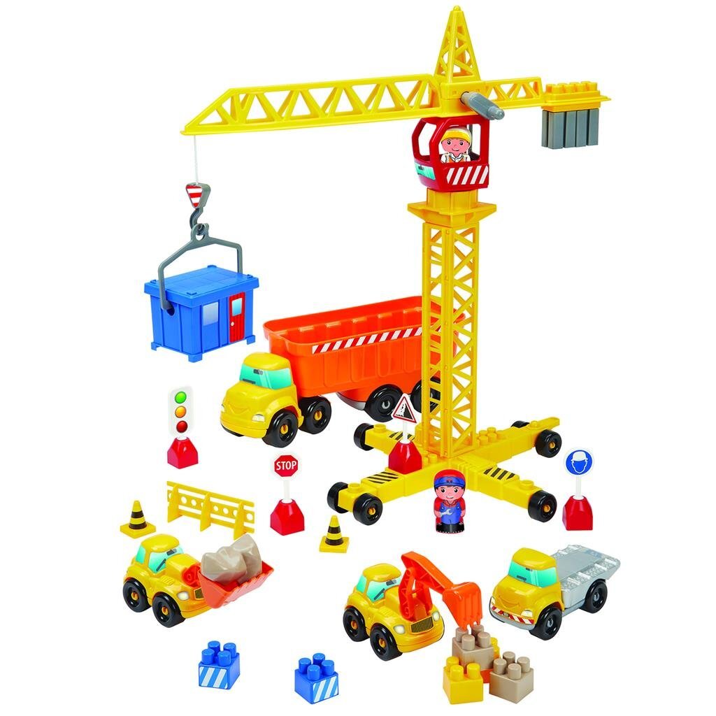 Abrick Bouwplaats Speelset Abrick Bouwplaats Speelset