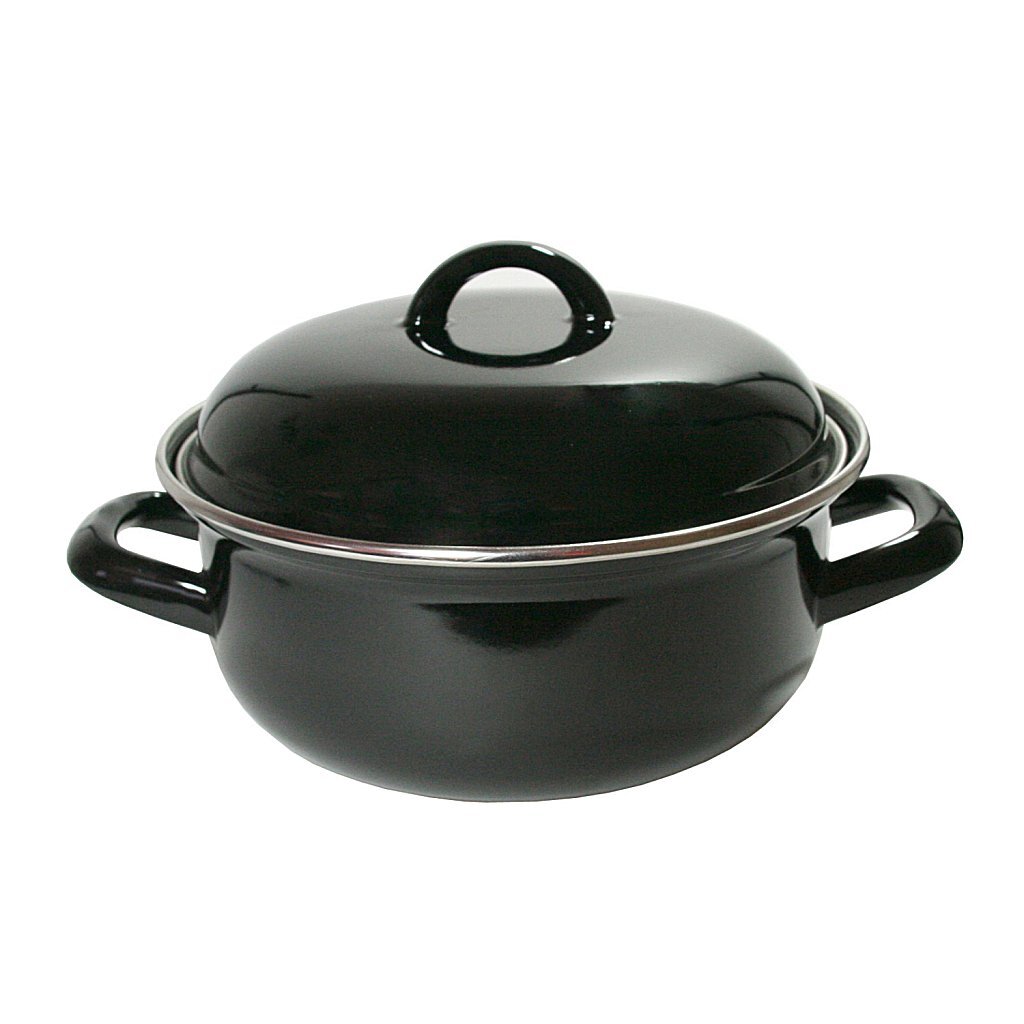 Imperial Kitchen Braadpan 26 cm Zwart/Emaille Imperial Kitchen Braadpan 26 cm Zwart/Emaille