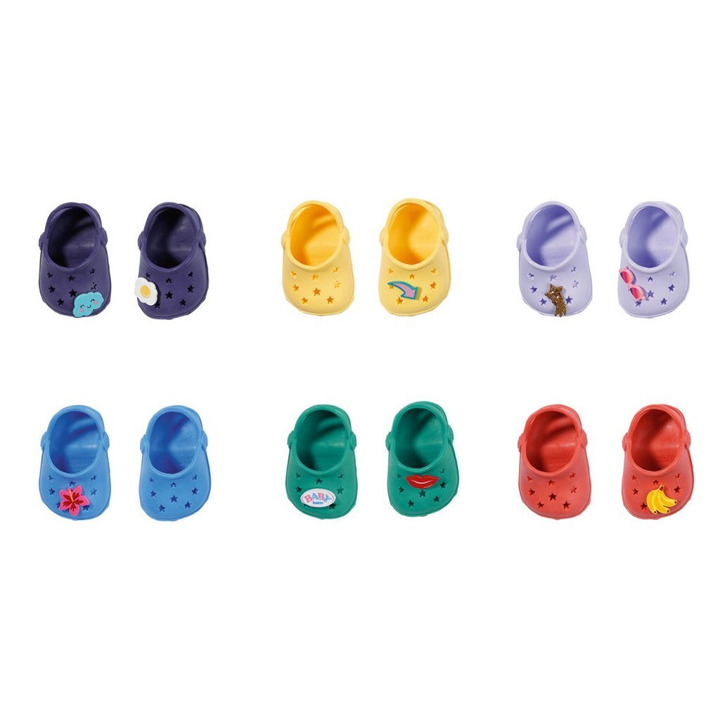 Baby Born Holiday Schoenen met Speldjes Assorti Baby Born Holiday Schoenen met Speldjes Assorti