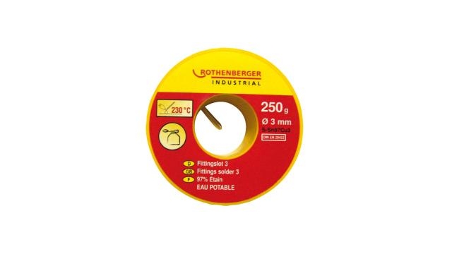 Rothenberger Fittingsoldeer 3mm 50g Rothenberger Fittingsoldeer 3mm 50g