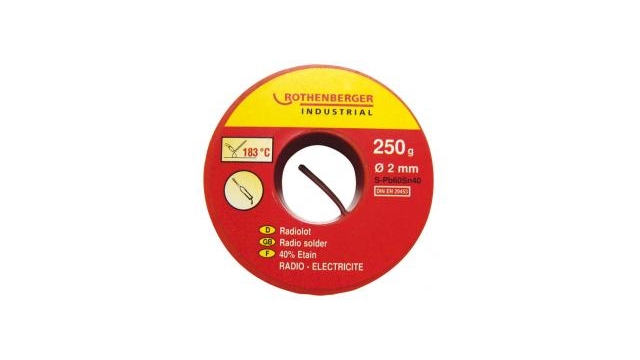 Rothenberger CMR045262E Radiosoldeer 2mm 183 Rothenberger CMR045262E Radiosoldeer 2mm 183