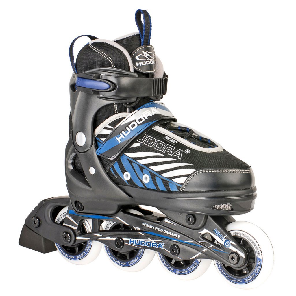 Hudora Inline Skates 37-40 Zwart/Blauw Hudora Inline Skates 37-40 Zwart/Blauw