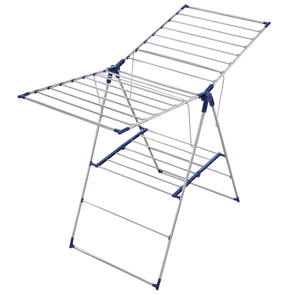 Leifheit 81156 Droogrek Pegasus 150 Flex Stainless Steel Leifheit 81156 Droogrek Pegasus 150 Flex Stainless Steel