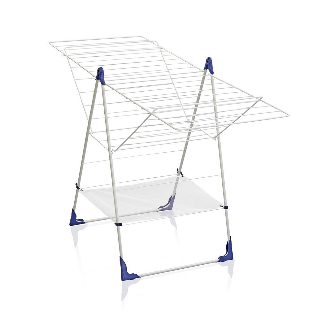 Leifheit 81409 Classic 250 Flex Droogrek Wit/Blauw Leifheit 81409 Classic 250 Flex Droogrek Wit/Blauw