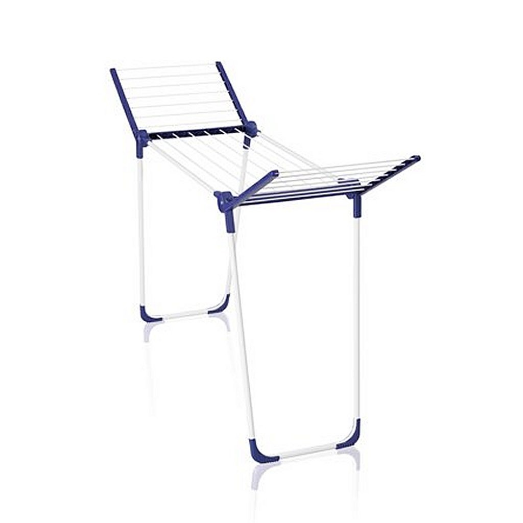Leifheit 81720 Pegasus 120 Solid Compact Droogrek Wit/Blauw Leifheit 81720 Pegasus 120 Solid Compact Droogrek Wit/Blauw