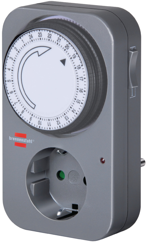 Brennenstuhl BN-1506450 Tijdschakelaar Analoog Binnen 15 Min. 3500 W Brennenstuhl BN-1506450 Tijdschakelaar Analoog Binnen 15 Min. 3500 W