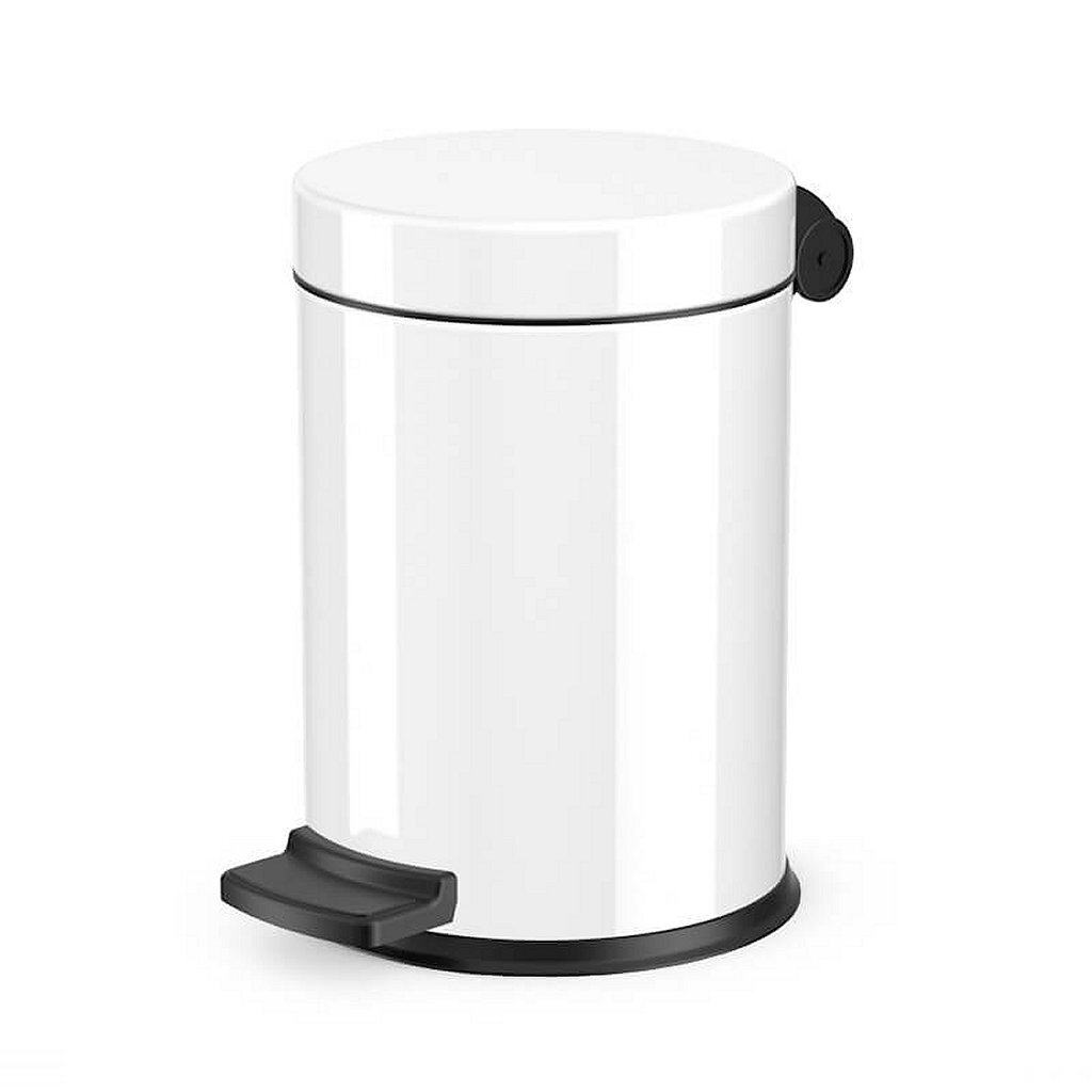 Hailo 0704-460 Solid S Pedaalemmer 4L Wit Hailo 0704-460 Solid S Pedaalemmer 4L Wit