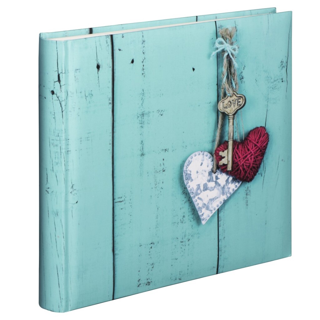 Hama Album XL Rustico 30x30 Cm 100 Witte Pagina's Love Key Hama Album XL Rustico 30x30 Cm 100 Witte Pagina's Love Key