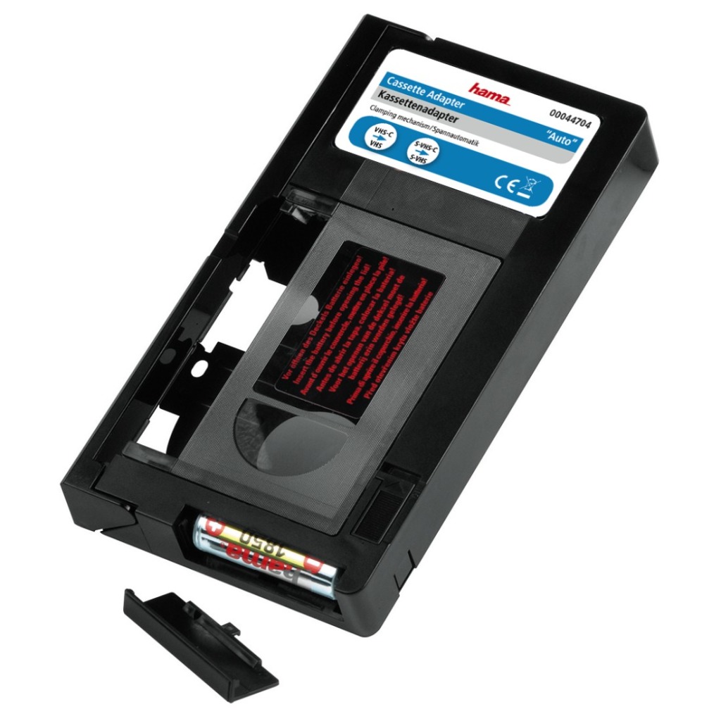 Hama Cassette-Adapter Vhs-C/Vhs Automatisch Hama Cassette-Adapter Vhs-C/Vhs Automatisch