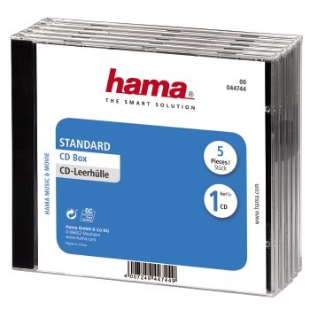 Hama CD Box 5 Pak Geseald Hama CD Box 5 Pak Geseald
