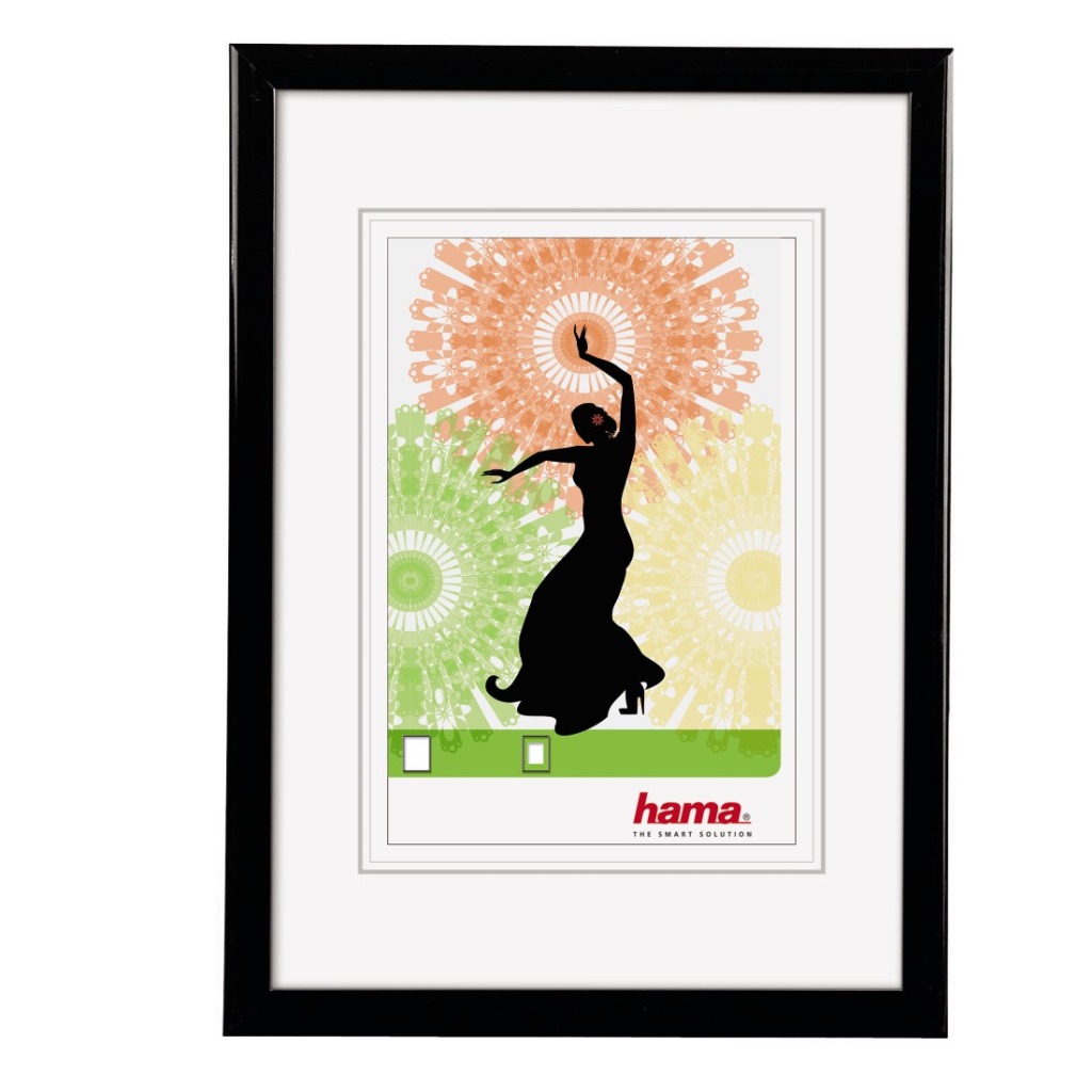 Hama Fotolijst Kunststof Madrid Zwart 10x15cm Hama Fotolijst Kunststof Madrid Zwart 10x15cm