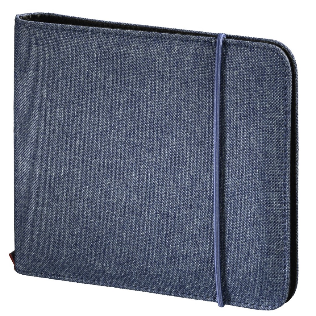 Hama CD-/DVD-/Blu-ray-tas Up To Fashion 24 Blauw Hama CD-/DVD-/Blu-ray-tas Up To Fashion 24 Blauw