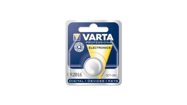 Varta CR2016 Lithium Knoopcel Batterij Varta CR2016 Lithium Knoopcel Batterij