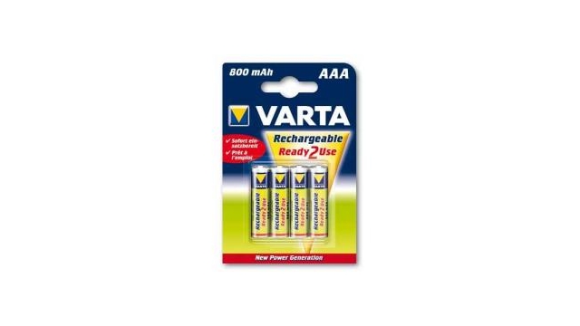 Varta 56703 Ready2Use 4xAAA Oplaadbare Batterijen Varta 56703 Ready2Use 4xAAA Oplaadbare Batterijen