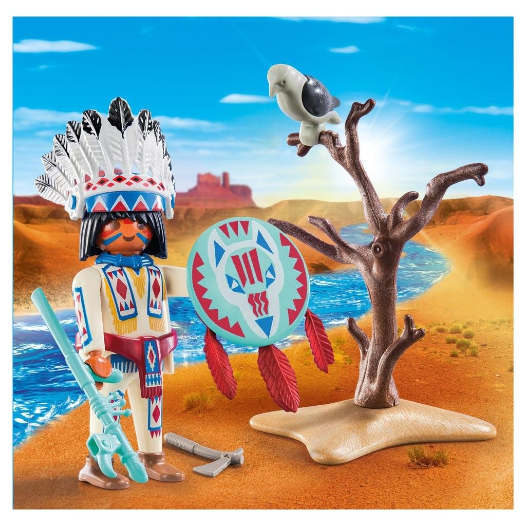 Playmobil 70062 Special Plus Inheems Stamhoofd Playmobil 70062 Special Plus Inheems Stamhoofd