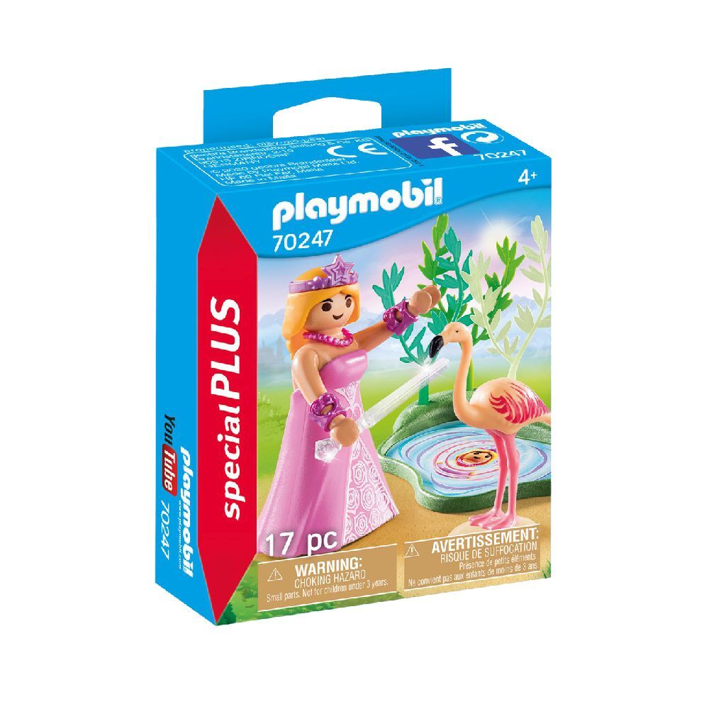 Playmobil 70247 Special Plus Prinses en Flamingo Playmobil 70247 Special Plus Prinses en Flamingo