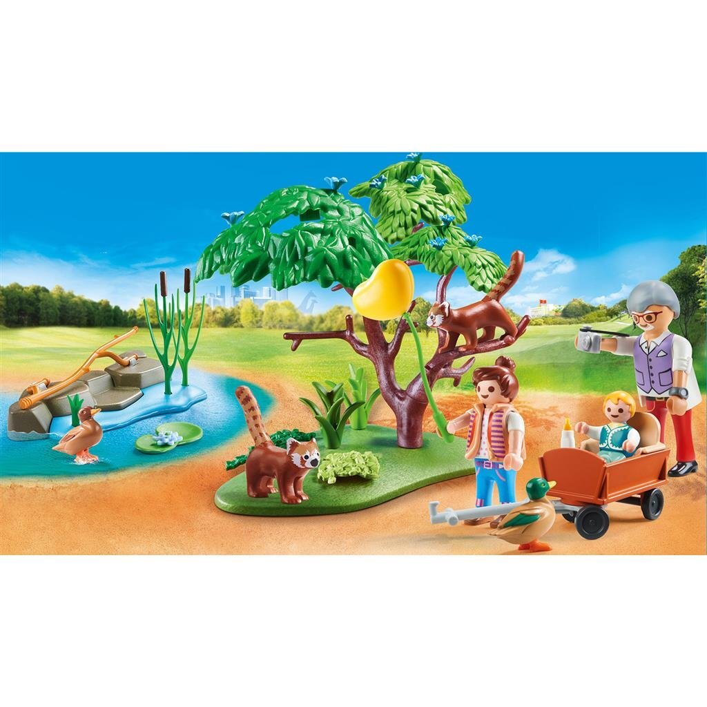 Playmobil 70344 Family Fun Buitenverblijf Rode Panda's Playmobil 70344 Family Fun Buitenverblijf Rode Panda's