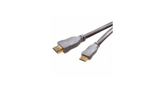 Vivanco HDMI-A - HDMI-C V 1.3 Gold 1.5m Aansluit/Verbindingskabel Vivanco HDMI-A - HDMI-C V 1.3 Gold 1.5m Aansluit/Verbindingskabel