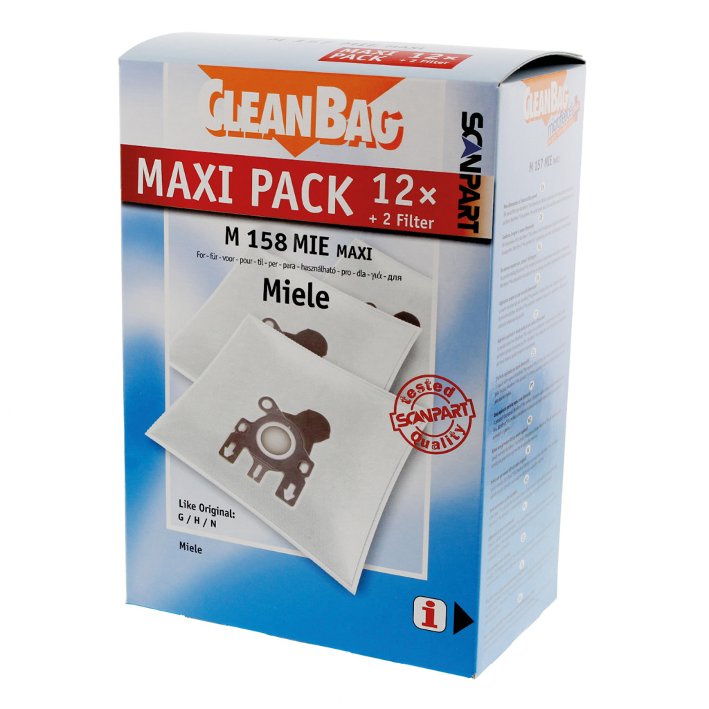 Scanpart Microfleece+ Stofzak Miele G/h/n Maxi Scanpart Microfleece+ Stofzak Miele G/h/n Maxi