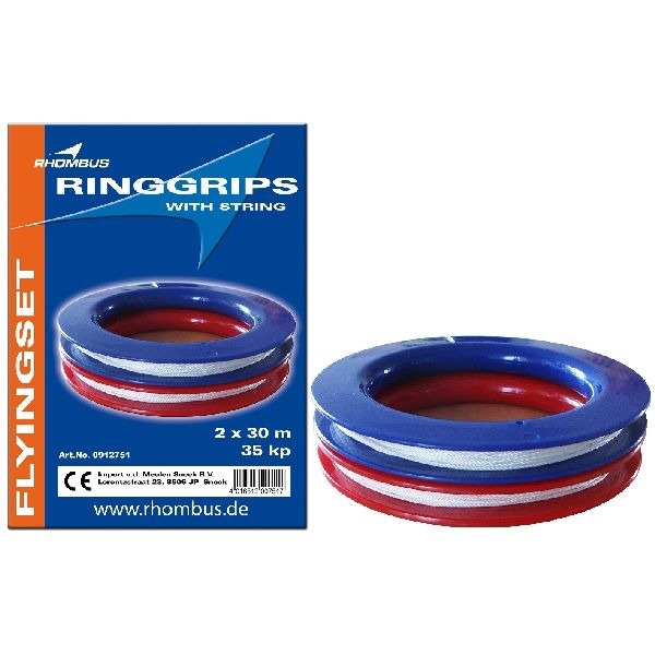 Rhombus 2 Ringhandgrepen 35kp Dacron 30m Rhombus 2 Ringhandgrepen 35kp Dacron 30m