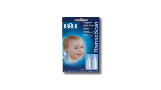 Braun LF-40 Thermoscan Lensfilter voor Braun Themo Scan Oorthermometer 40stuks Braun LF-40 Thermoscan Lensfilter voor Braun Themo Scan Oorthermometer 40stuks