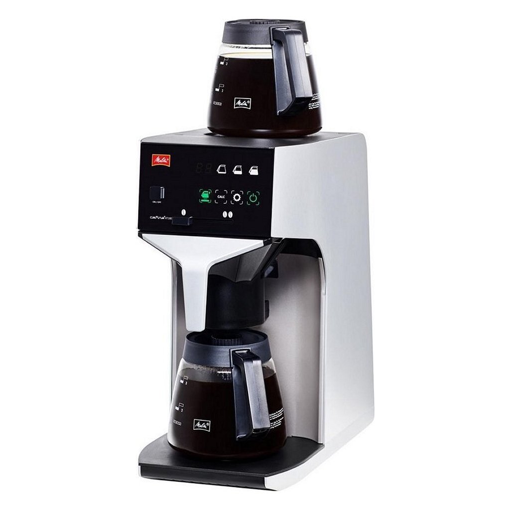 Melitta XT180 Cafina Professionele Filterkoffiemachine RVS/Zwart Melitta XT180 Cafina Professionele Filterkoffiemachine RVS/Zwart