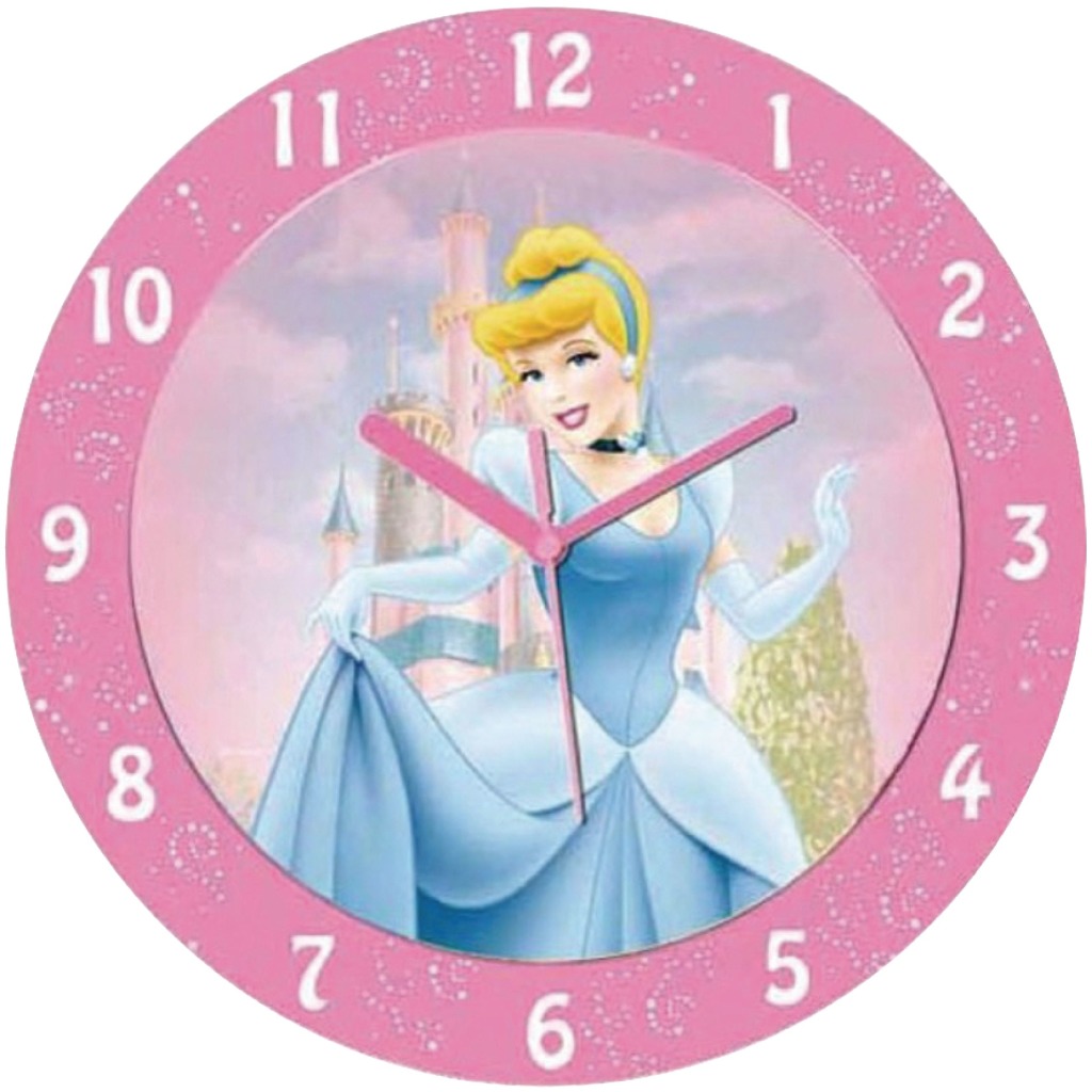 Disney Princess Wandklok Disney Princess Wandklok