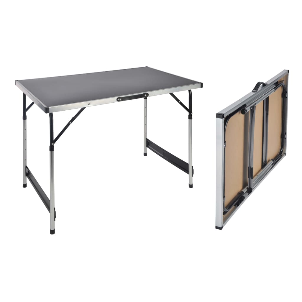 HI Klaptafel 100x60x94 cm aluminium HI Klaptafel 100x60x94 cm aluminium