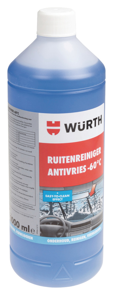 Würth Wu-332840 Ruitenreiniger Plus 1000 Ml Würth Wu-332840 Ruitenreiniger Plus 1000 Ml