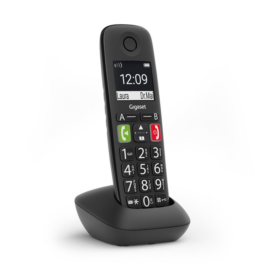 Gigaset E290HX DECT Telefoon Zwart Gigaset E290HX DECT Telefoon Zwart