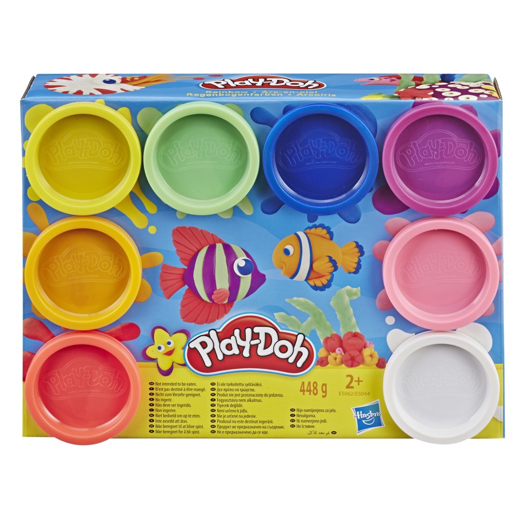 Play-Doh Regenboog Kleuren 8 Stuks Play-Doh Regenboog Kleuren 8 Stuks