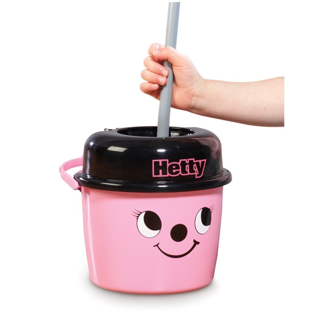 Casdon Little Helper Little Hetty Mop en Emmer Roze Casdon Little Helper Little Hetty Mop en Emmer Roze