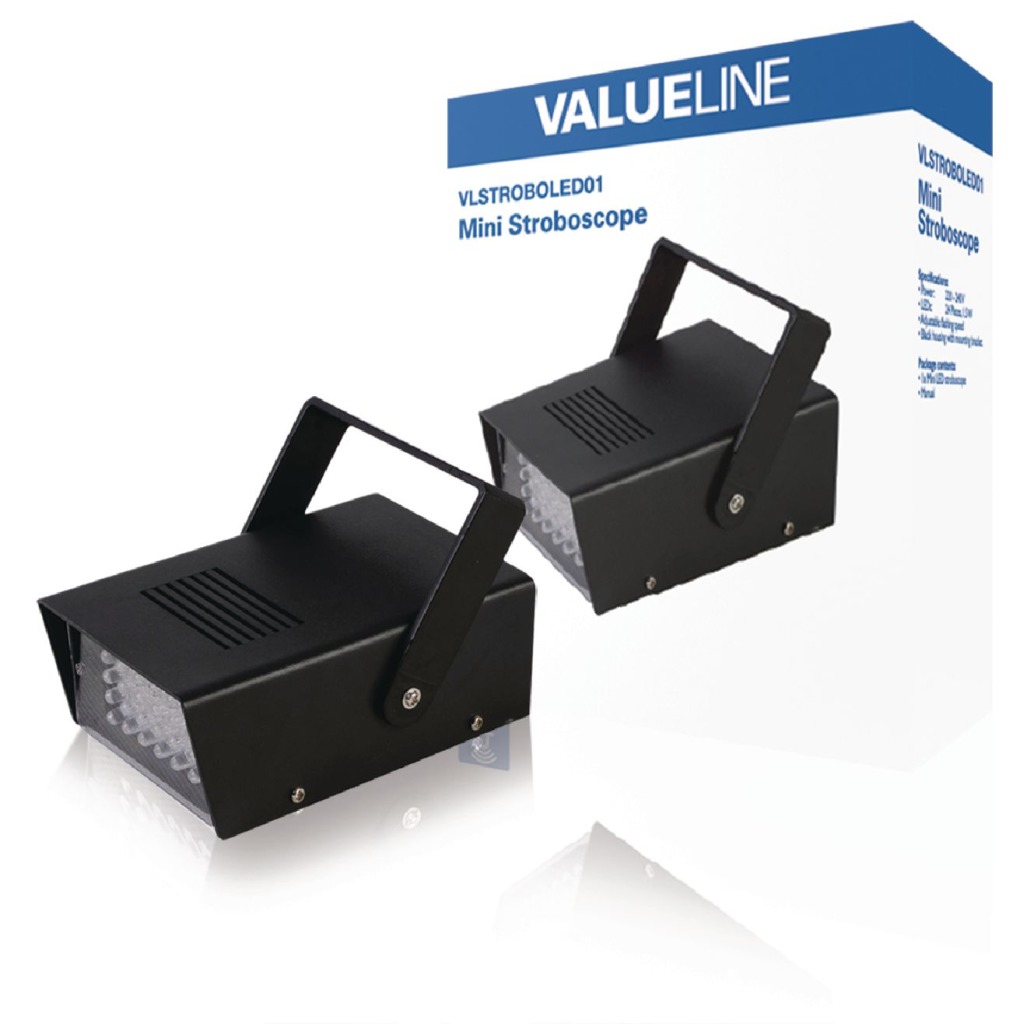 Valueline VLSTROBOLED01 LED Stroboscoop Valueline VLSTROBOLED01 LED Stroboscoop