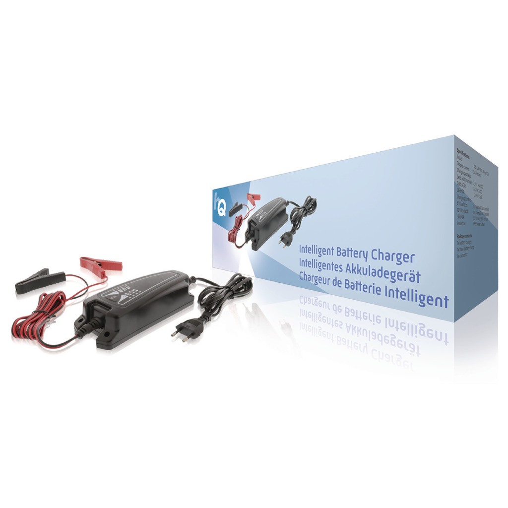 HQ HQ-CHAR-CAR13 Loodzuur Accu Lader 3.8 A Universeel HQ HQ-CHAR-CAR13 Loodzuur Accu Lader 3.8 A Universeel
