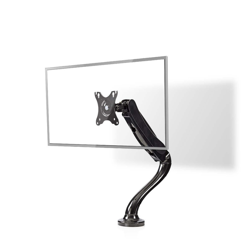 Nedis MMNTSI100BK Bureau-monitorsteun Enkele Monitorarm Full-motion 10 - 32" Nedis MMNTSI100BK Bureau-monitorsteun Enkele Monitorarm Full-motion 10 - 32"