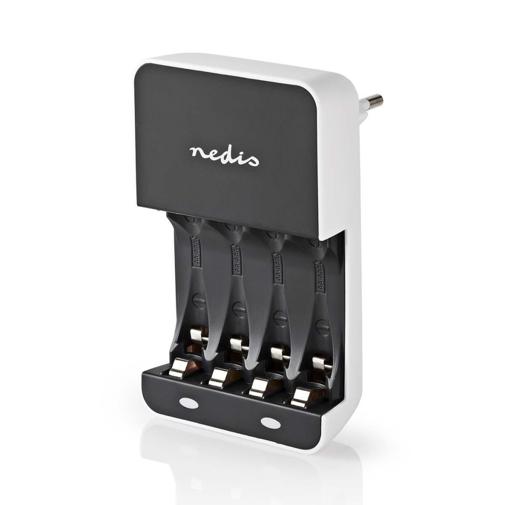 Nedis BACH05 Nimh-acculader Aa/aaa Nedis BACH05 Nimh-acculader Aa/aaa