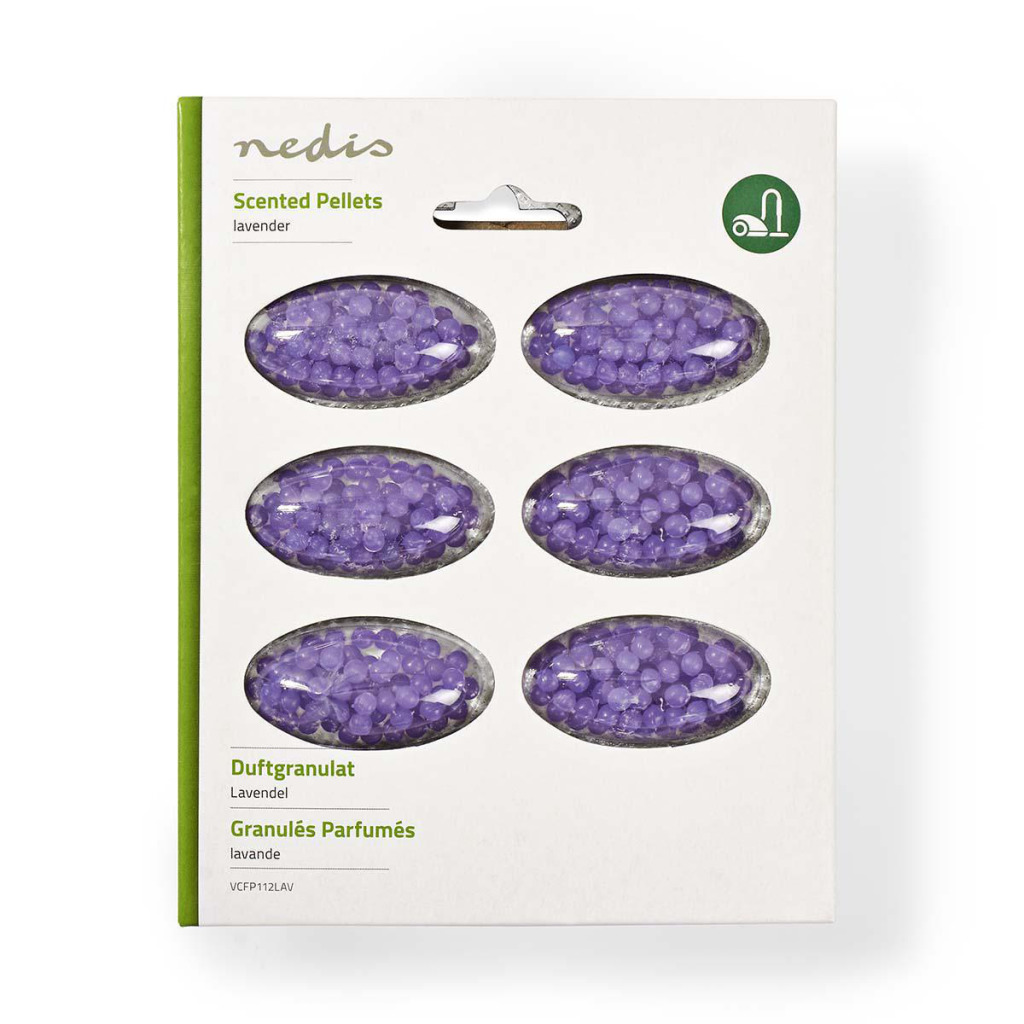 Nedis VCFP112LAV Geurparels Voor Stofzuiger Lavendel 6 Stuks Nedis VCFP112LAV Geurparels Voor Stofzuiger Lavendel 6 Stuks