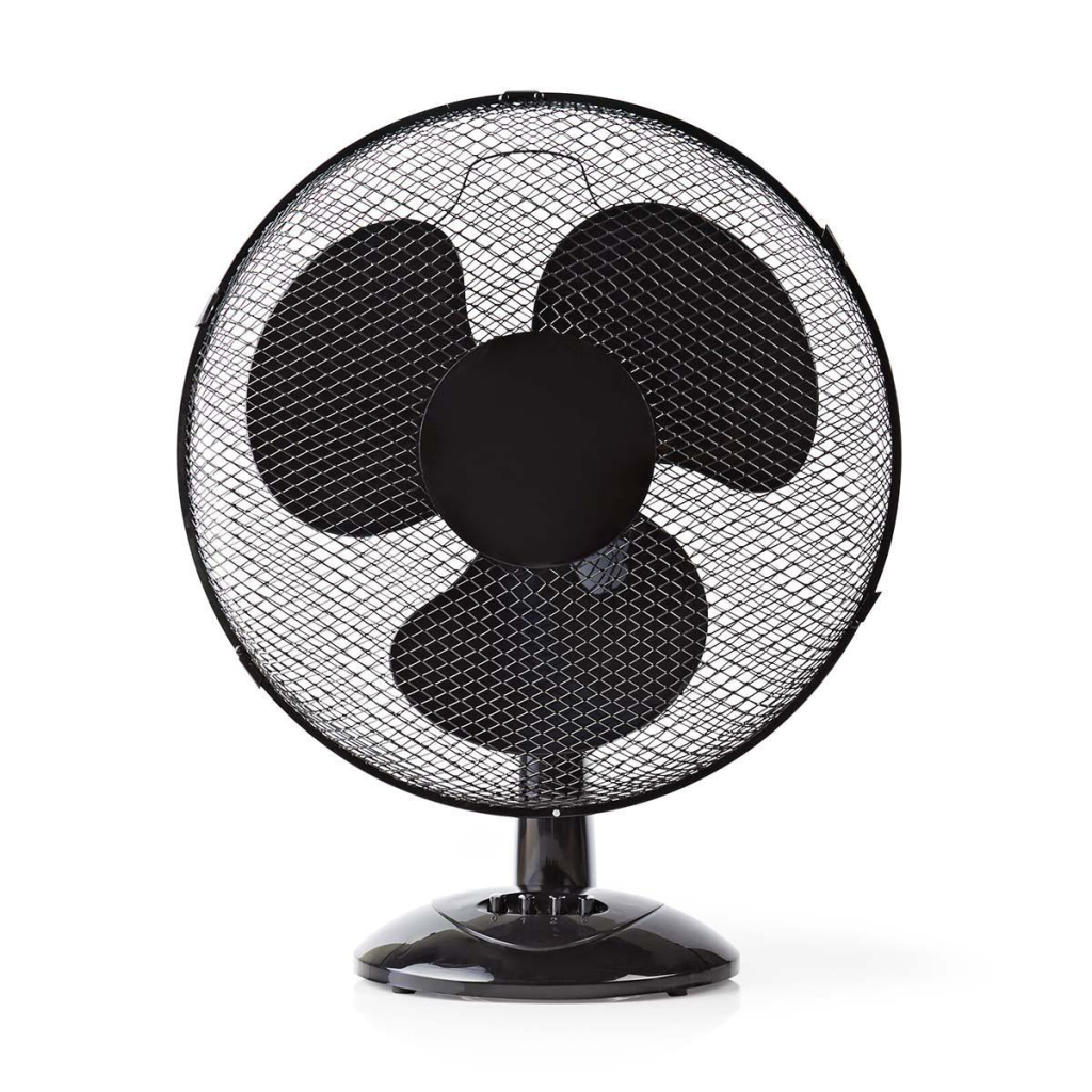 Nedis FNTB10CBK40 Tafelventilator Diameter 40 Cm 3 Snelheden Oscillatiefunctie Zwart Nedis FNTB10CBK40 Tafelventilator Diameter 40 Cm 3 Snelheden Oscillatiefunctie Zwart