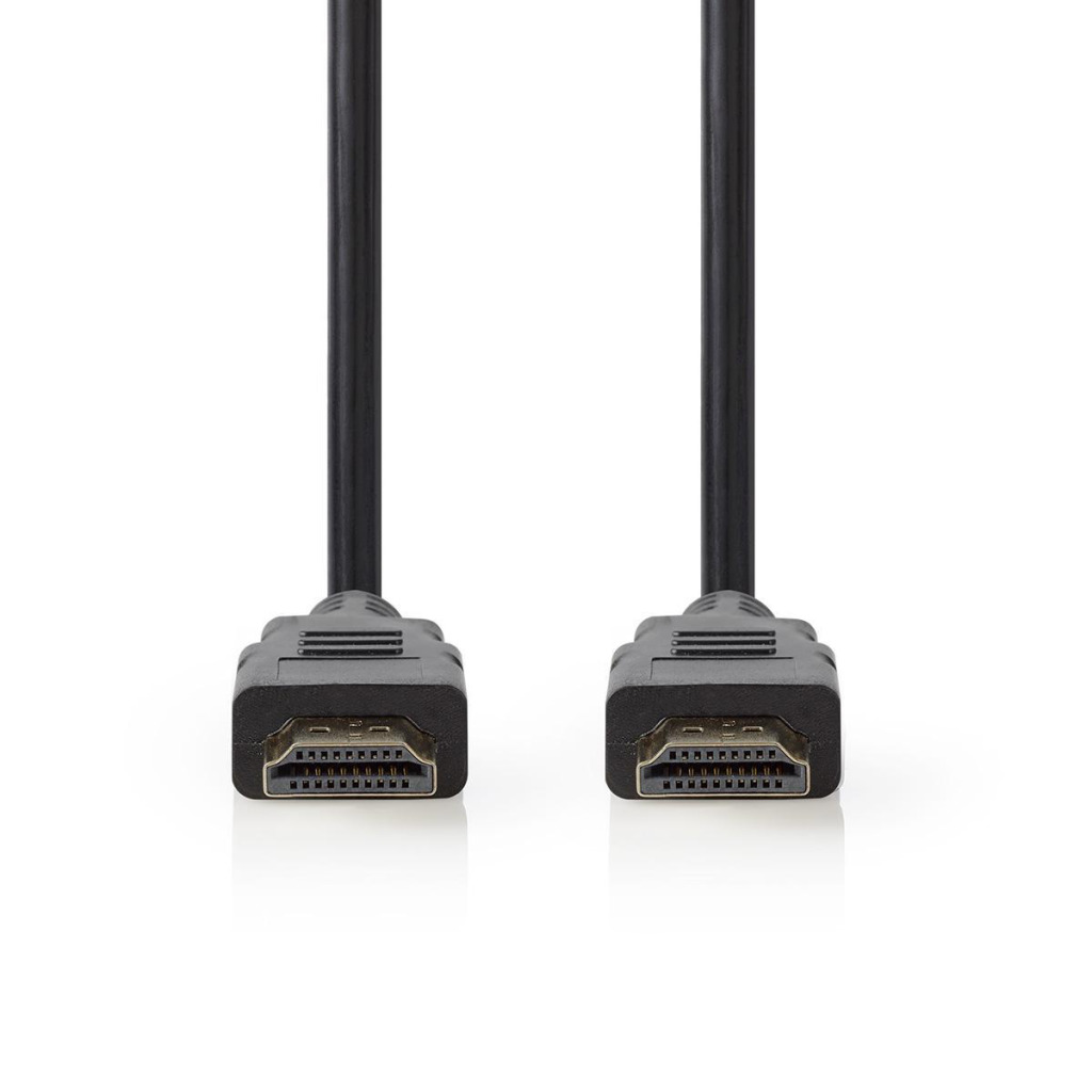 Nedis CVGT34001BK10 High Speed Hdmi™-kabel Met Ethernet Hdmi™-connector - Hdmi™-connector 1,0 M Zwar Nedis CVGT34001BK10 High Speed Hdmi™-kabel Met Ethernet Hdmi™-connector - Hdmi™-connector 1,0 M Zwar